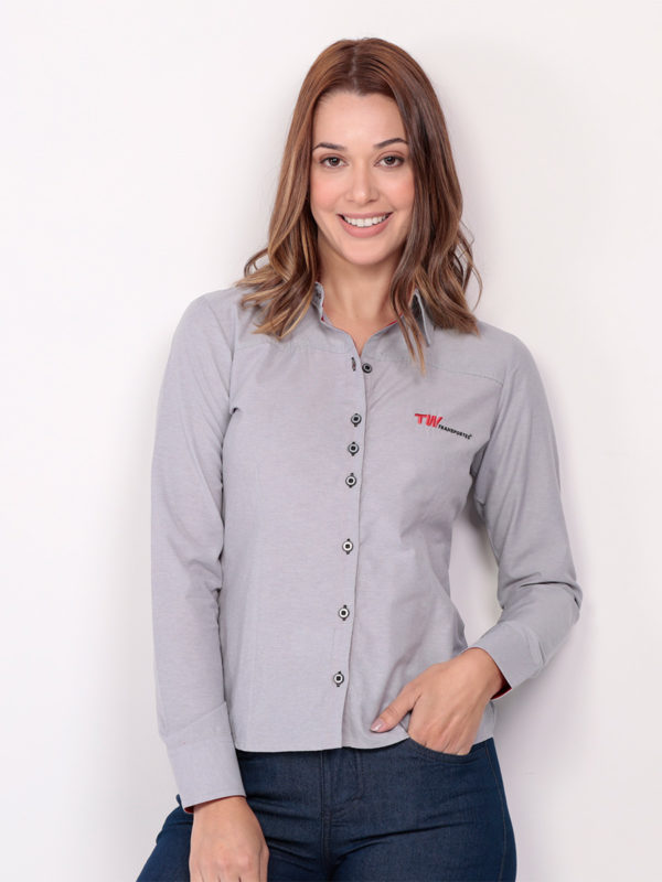 Camisa Social Feminina Alternativa Uniformes