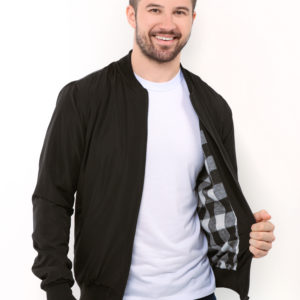 JAQUETA BOMBER MASCULINA