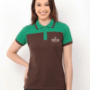 CAMISA GOLA POLO FEMININA